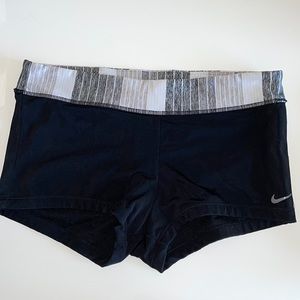 Black Nike booty short athletic